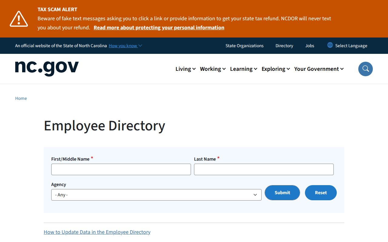 Chapel Hill people directories North Carolina employee search